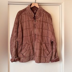Free People quilted jacket